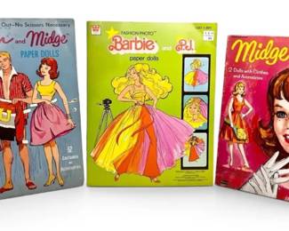 Vintage Barbie Paper Dolls