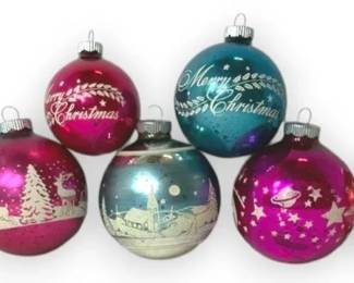 Shiny Brite Vintage Christmas Ornaments
