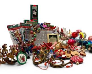 Hallmark Vintage Christmas Ornaments, Swan CrossStitch Ornament,  More