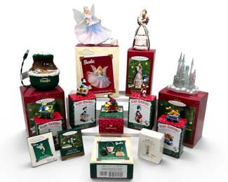 Disney  Barbie Hallmark Ornaments