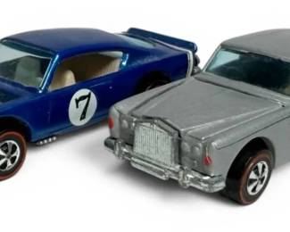 Hot Wheels Red Line King Kuda  RollsRoyce Silver Shadow Cars