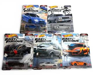 Hot Wheels Fast and Furious Complete Set
