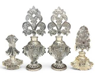 Art Deco Glass Perfume Bottles