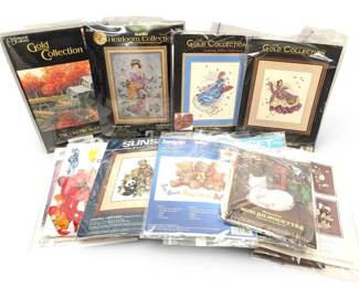 CrossStitch Needlepoint Kits  Angels, Bears,  More