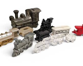 Car Bomboniere Train, Bank,  More Figurines
