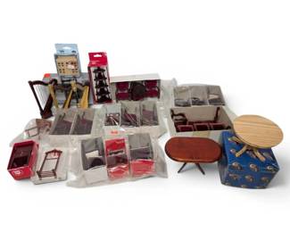 Dollhouse Furniture  Decor 7 Town Square Miniatures  More