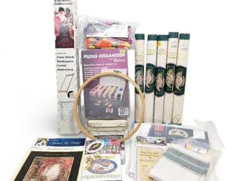 Needlepoint Floss, Aida Cloth,  More CrossStitch Embroidery Supplies