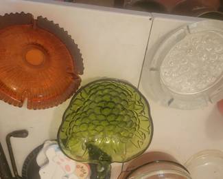 Blenko ashtray 