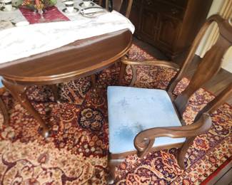 Ethan Allem dining table and chairs