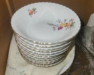 Toscport china set from Czechoslovakia