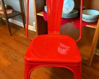 Tolix Style Metal Side Chair