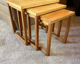 Mid-Century Modern Teak Nesting Tables