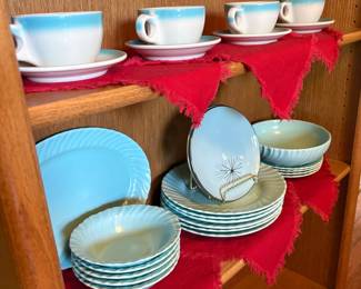 Mid-Century Modern "Starburst" Pattern Franciscan China Set