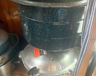 Granite Ware Canning Pot and Pressure Cooker