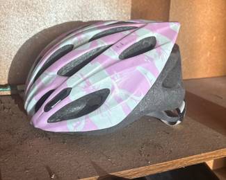 Schwinn Thrasher Youth Bicycle Helmet with Pink and White Pattern