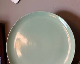 IKEA FÄRGKLAR Plate, Matte Light Turquoise, 10"