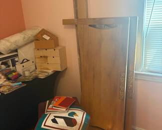 Oak Arts and Crafts Bed Frame