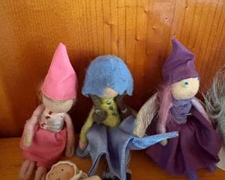 Handmade Waldorf Inspired Gnomes and Fairies