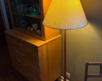 Mid-Century Modern Teak Floor Lamp