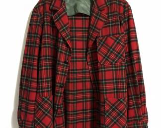Pendleton Wool Plaid Shirt Jacket