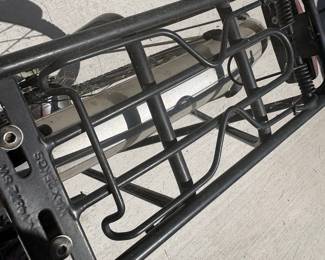 Bicycle Rear Rack with Integrated Fender