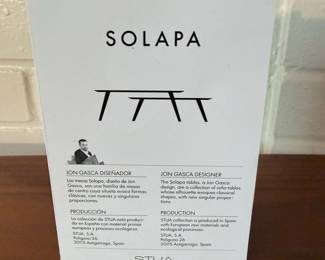 STUA Solapa Coffee Table with Walnut Top