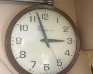 General Electric Schoolhouse Wall Clock