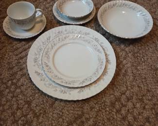 Mikasa china (Japan) 12 sets plus platters, sugar/creamer