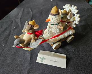 Charming Tails Snowman Float