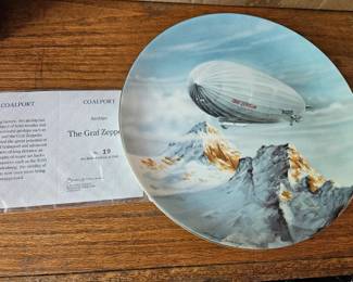 Graf Zeppelin Commemorative Plate