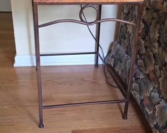 Longaberger Wrought Iron Side Table