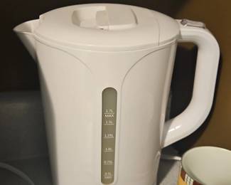 White Electric Kettle