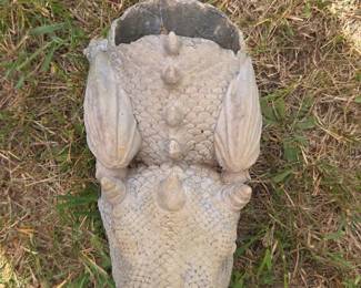 Sleeping Dragon Garden Statue second image