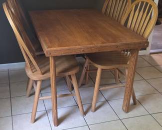 Wooden Windsor Dining Set
