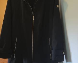 Womens Black Hooded Jacket