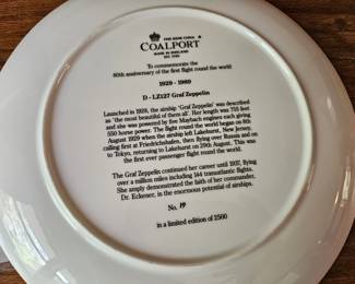 Graf Zeppelin Commemorative Plate second image