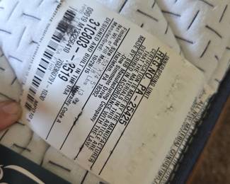 Full Bed Frame, Mattress, Box Spring Set fourth image