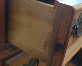 Pine Drawer Bedside Table second image
