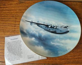 Yankee Clipper Commemorative Plate