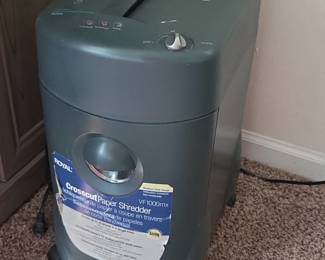 Crosscut Paper Shredder
