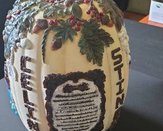 Fall Stirring Decorative Pumpkin