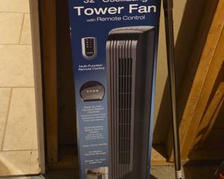 Oscillating Tower Fan