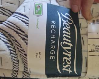 Full Bed Frame, Mattress, Box Spring Set third image