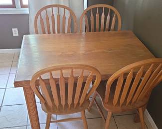 Wooden Windsor Dining Set second image