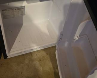 Black Mini Fridge second image