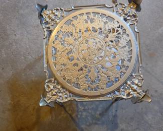 Ornate Cast Iron Plant Stand second image