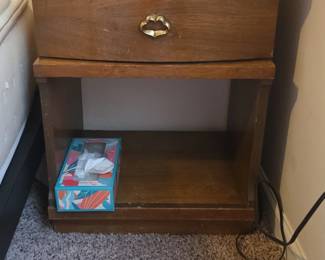 MidCentury Modern Walnut Nightstand