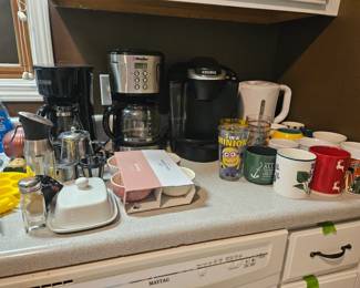 Coffee Makers and Mugs Collection