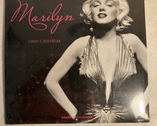 2009 Marilyn Monroe calendar, sealed