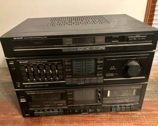 Sharp stereo receiver, SC-6620